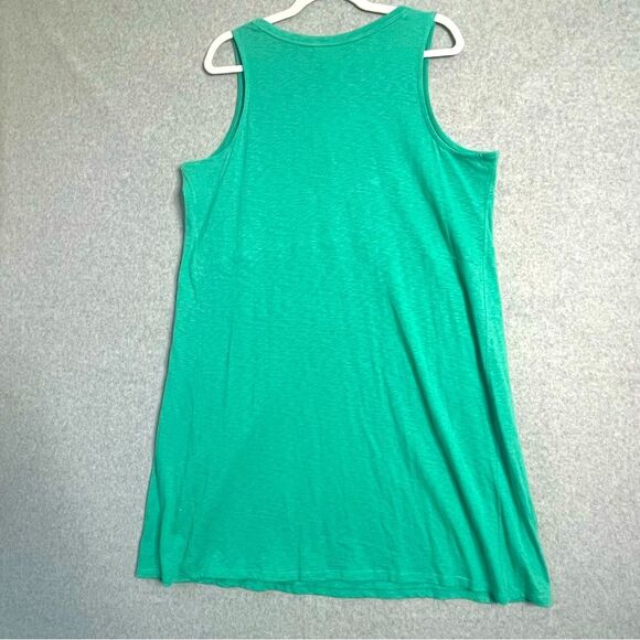 NWT J. Jill Cotton Tencel Summer Sleeveless Beach Dress Cover Up sz. LP #AP - Picture 2 of 12